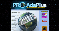 Desktop Screenshot of proadsplus.com